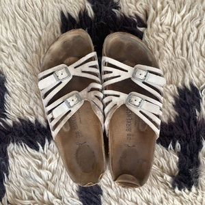 White Birkenstocks